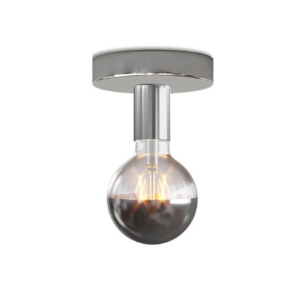  Fermaluce metal lamp with Globe bulb