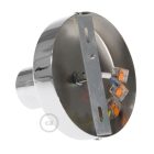 Fermaluce Metal recessed lamp for wall or ceiling mounting