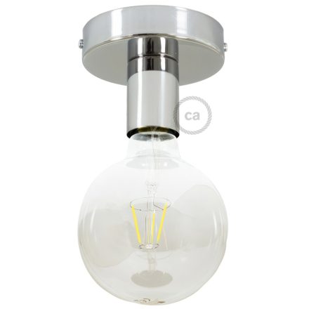 Fermaluce Metal recessed lamp for wall or ceiling mounting