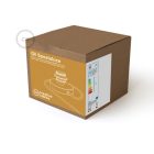 Spostaluce, metal light source with E27 screw-in lamp holder, fabric cable and side holes