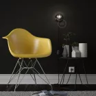 Spostaluce, metal light source with fabric cable and side holes