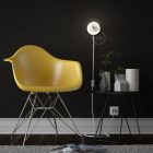 Spostaluce, metal light source with fabric cable and side holes