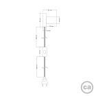 Spostaluce metal lamp