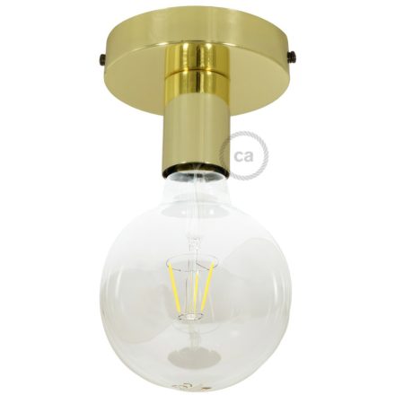 Fermaluce Metal recessed lamp for wall or ceiling mounting