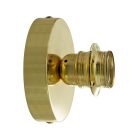 Fermaluce mini Ellepì "Maioliche" with flat lampshade