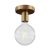  Fermaluce Metal, recessed lamp for wall or ceiling mounting