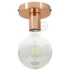 Fermaluce Metal recessed lamp for wall or ceiling mounting
