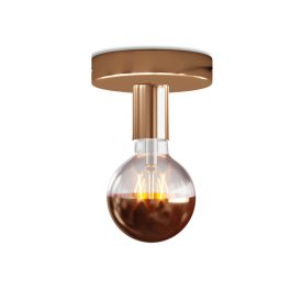 Fermaluce metal lamp with spherical bulb
