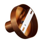 Fermaluce Metal recessed lamp for wall or ceiling mounting