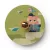  Fermaluce Funny Pop double-sided wooden UFO lampshade with illustrations by various artists