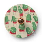  Fermaluce Funny Pop double-sided wooden UFO lampshade with illustrations by various artists
