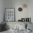  Fermaluce Colorful, wooden, double-curved UFO lampshade with Pemberley Pond illustrations