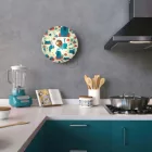  Fermaluce Funny Pop double-sided wooden UFO lampshade with illustrations by various artists