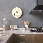 Fermaluce Romantic double-sided wooden UFO lampshade with illustrations by various artists