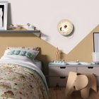 Fermaluce Romantic double-sided wooden UFO lampshade with illustrations by various artists