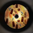  Fermaluce Funny Pop double-sided wooden UFO lampshade with illustrations by various artists