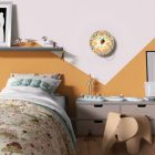 Fermaluce Ethnic double-sided wooden UFO lampshade with illustrations by various artists