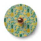 Fermaluce Ethnic double-sided wooden UFO lampshade with illustrations by various artists