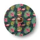 Fermaluce Ethnic double-sided wooden UFO lampshade with illustrations by various artists