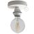  Fermaluce Metal E27 with threaded lamp holder, the metal wall or ceiling light source