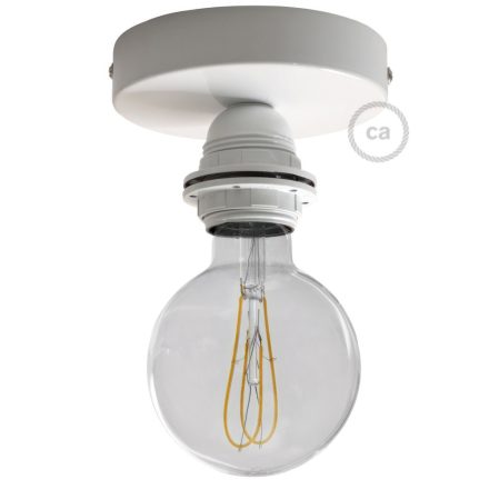  Fermaluce Metal E27 with threaded lamp holder, the metal wall or ceiling light source
