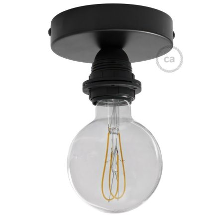  Fermaluce Metal E27 with threaded lamp holder, the metal wall or ceiling light source