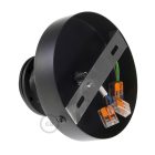 Fermaluce Metal E27 screw-in lamp holder, metal light source for wall or ceiling mounting