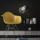 Spostaluce Metal 90°, adjustable light source with E27 screw lamp holder, fabric cable and side holes