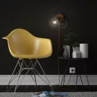 Spostaluce Metal 90°, adjustable light source with fabric cable and side holes