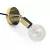 Spostaluce Metal 90°, adjustable light source with fabric cable and side holes