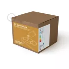Spostaluce Metal 90°, adjustable light source with fabric cable and side holes