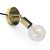  Spostaluce Metal 90°, the adjustable light source with fabric cable and side holes