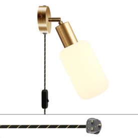 Spostaluce lamp with adjustable metal joint