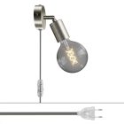 Spostaluce lamp with adjustable metal joint