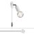 Spostaluce lamp with adjustable metal joint