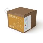 Spostaluce Metal 90°, adjustable light source with fabric cable and side holes