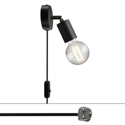Spostaluce lamp with adjustable metal joint