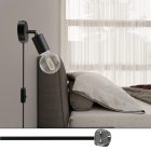 Spostaluce lamp with adjustable metal joint