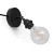 Spostaluce Metal 90°, adjustable light source with E27 screw lamp holder, fabric cable and side holes