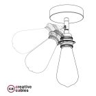 Fermaluce Metal 90°, adjustable metal wall bracket with Diamond lampshade