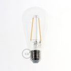 Fermaluce Metal 90°, adjustable metal wall lamp with Drop lampshade