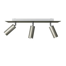   Lamp with 3 spotlights, Tub-E14 lampshade and rectangular Rose-One XXL