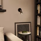 Fermaluce Metal adjustable spotlight, metal wall lamp with Tub-E14 socket