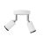  Fermaluce with two adjustable Mini Spotlight GU1d0 spotlights