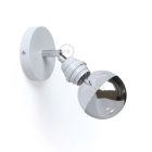 Fermaluce Metal 90°, adjustable wall or ceiling light source E27 screw lamp socket