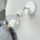 Fermaluce Metal 90°, adjustable wall or ceiling light source E27 screw lamp socket