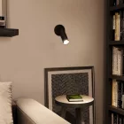 Fermaluce Metal adjustable spotlight, metal wall lamp with Tub-E14 socket