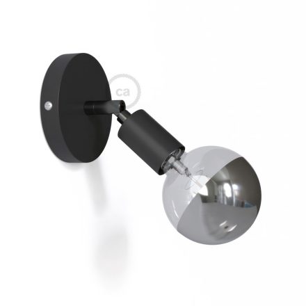 Fermaluce Metal 90°, adjustable, recessed wall lamp