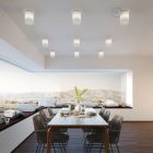 Fermaluce Metal cylindrical lampshade, Ø 15 cm, h18 cm, metal wall or ceiling lamp