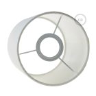 Fermaluce Metal cylindrical lampshade, Ø 15 cm, h18 cm, metal wall or ceiling lamp